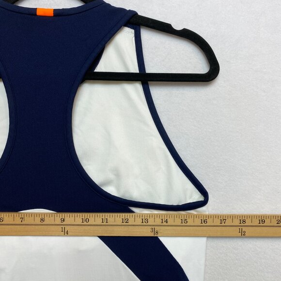 Ralph Lauren Tank Top Athletic Tennis Golf Womens L Shelf Bra Lycra Racerback - Picture 7 of 10
